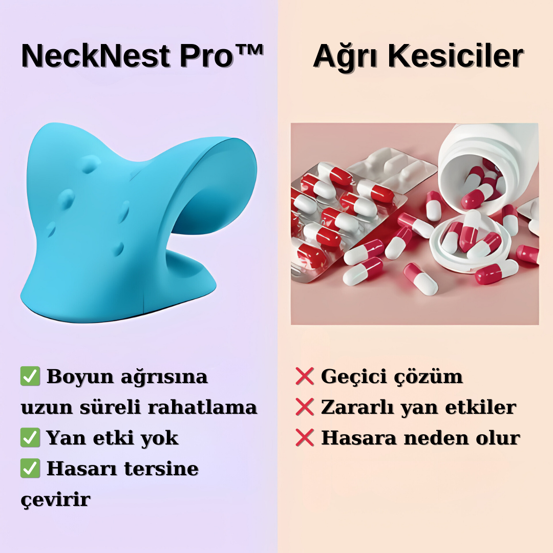 NeckNest Pro™ Boyun Rahatlatıcı Yastık